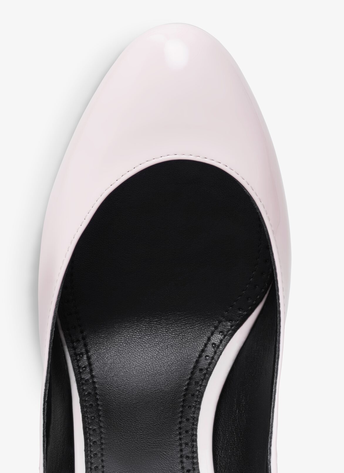 DECOLLETE パテントレザー製 パンプス ALAÏA ペールピンク DECOLLETE パテントレザー製 パンプス